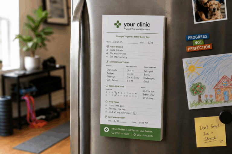Easy to Integrate into Home Exercise Programs
